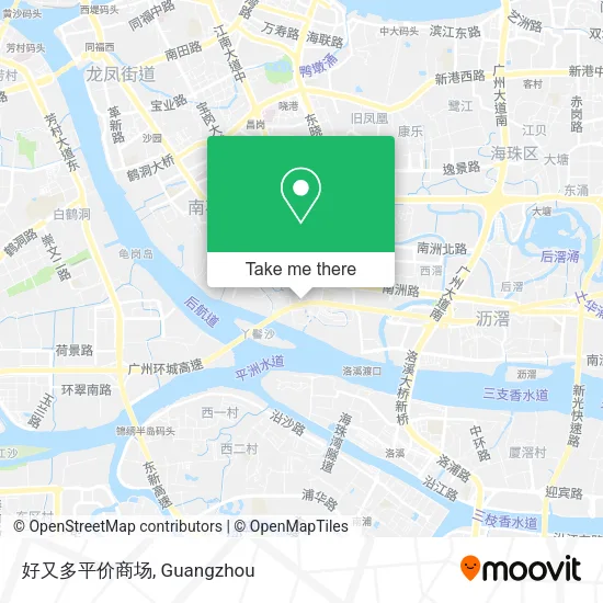 好又多平价商场 map