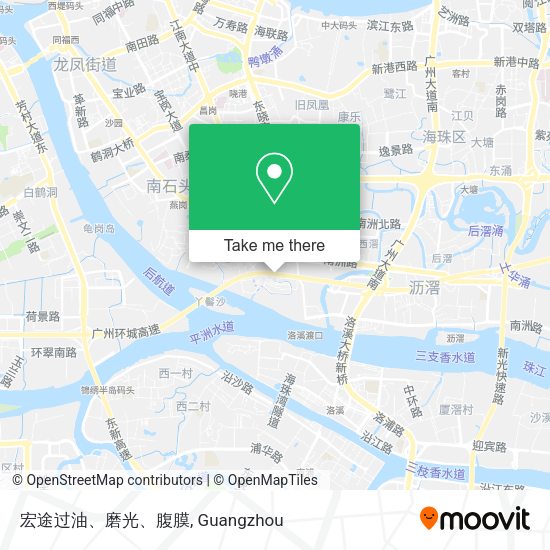 宏途过油、磨光、腹膜 map