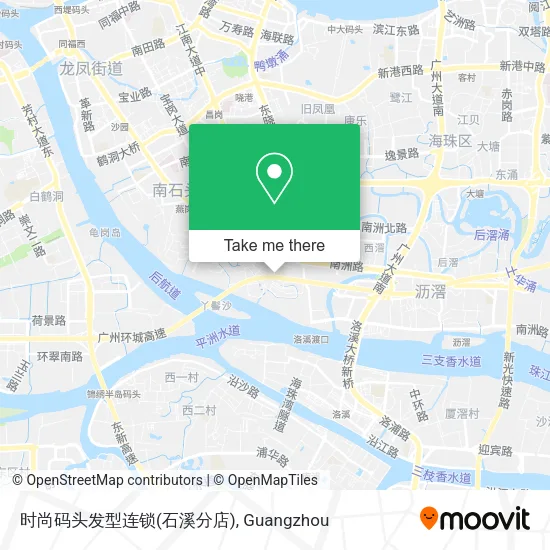 时尚码头发型连锁(石溪分店) map