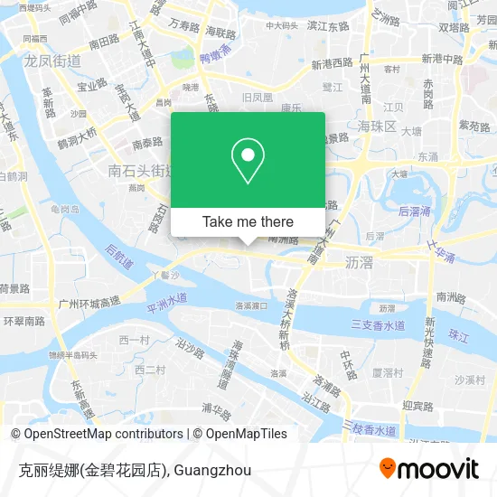 克丽缇娜(金碧花园店) map