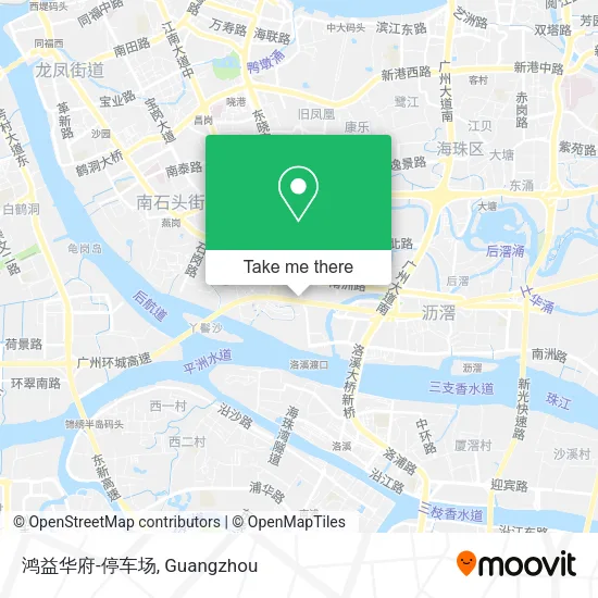 鸿益华府-停车场 map