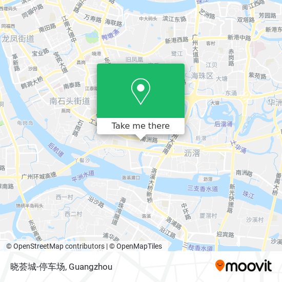 晓荟城-停车场 map