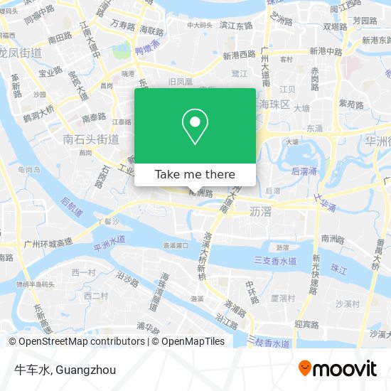 牛车水 map