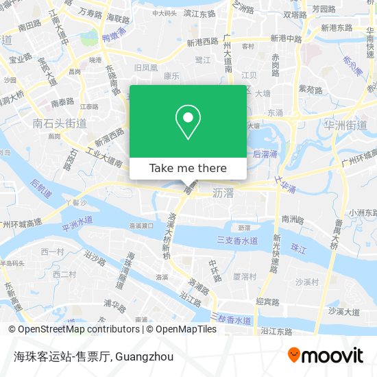海珠客运站-售票厅 map