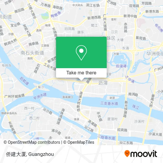 侨建大厦 map