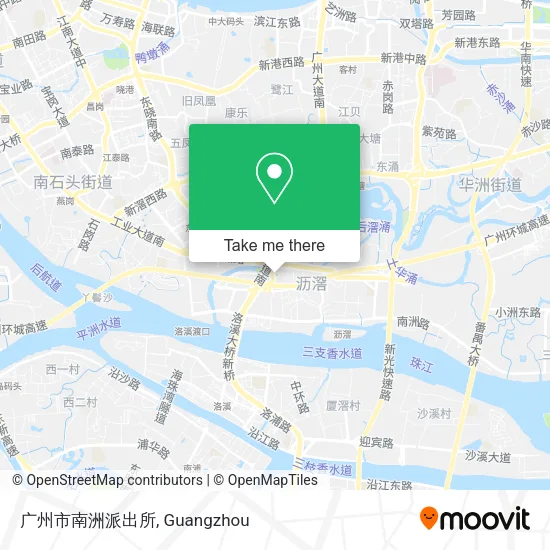 广州市南洲派出所 map