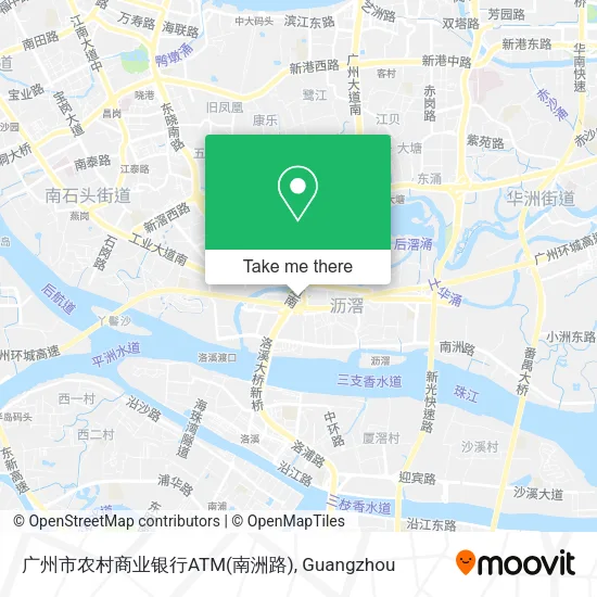 广州市农村商业银行ATM(南洲路) map