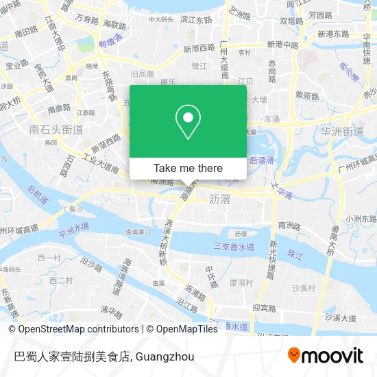 巴蜀人家壹陆捌美食店 map