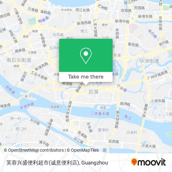 芙蓉兴盛便利超市(诚意便利店) map