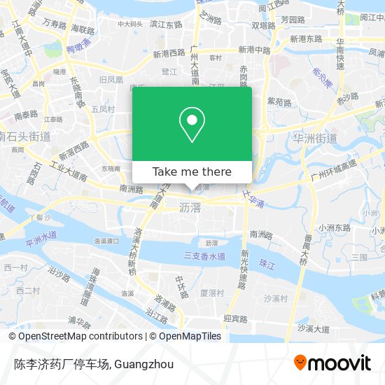 陈李济药厂停车场 map