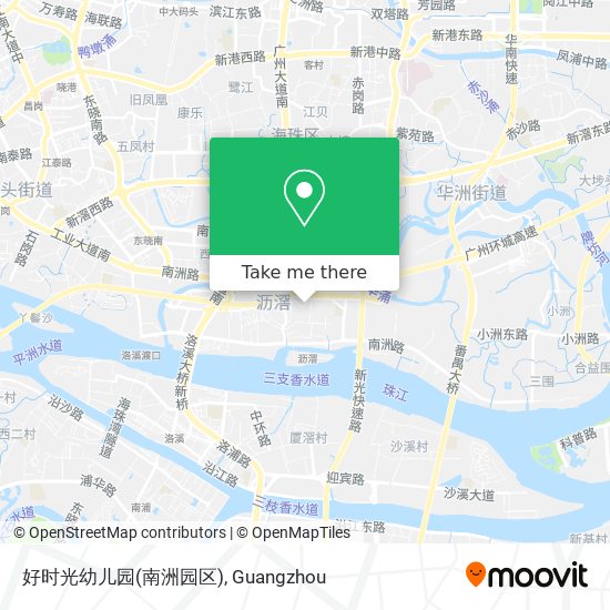 好时光幼儿园(南洲园区) map