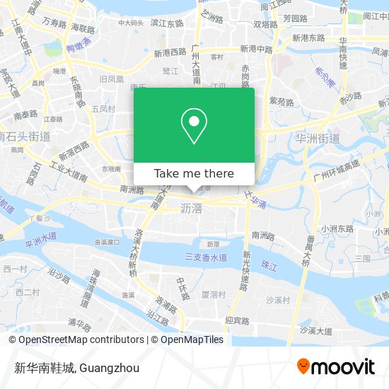 新华南鞋城 map