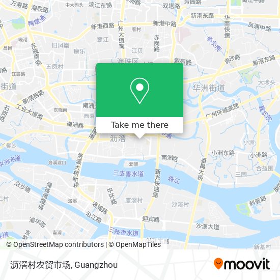 沥滘村农贸市场 map