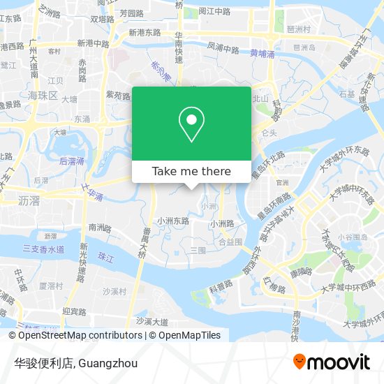 华骏便利店 map