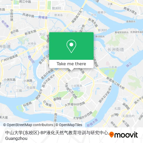 中山大学(东校区)-BP液化天然气教育培训与研究中心 map