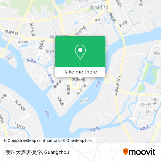 明珠大酒店-足浴 map