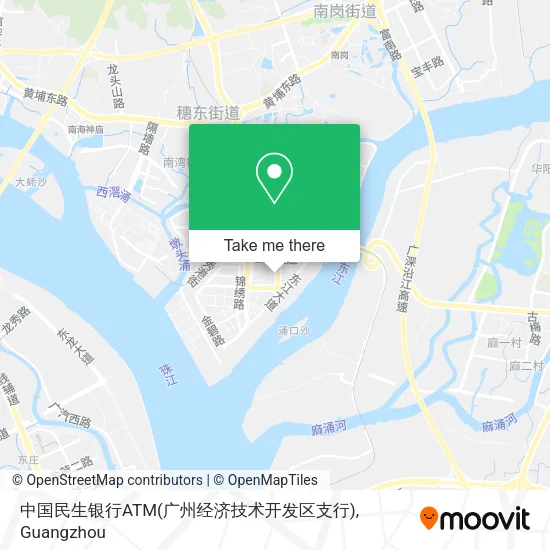 中国民生银行ATM(广州经济技术开发区支行) map