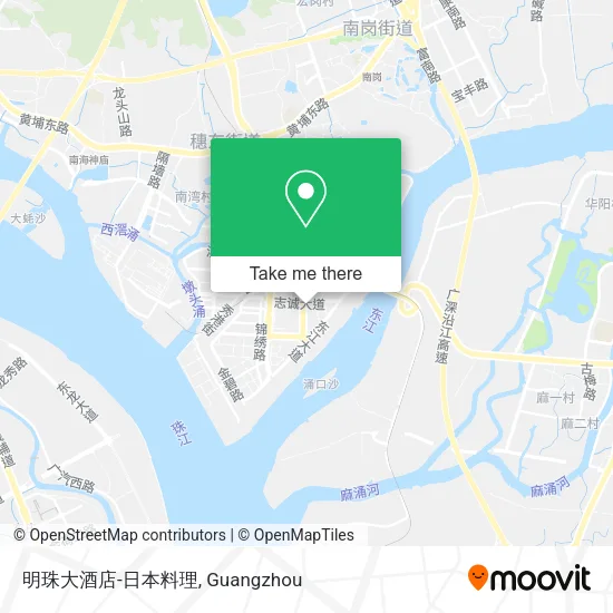 明珠大酒店-日本料理 map