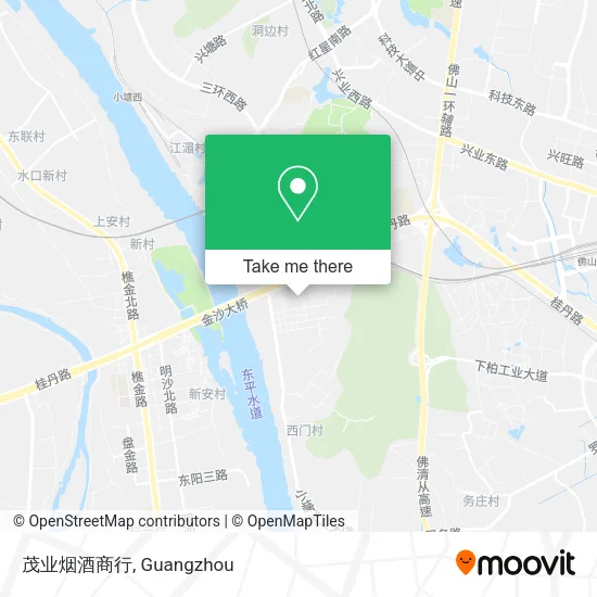 茂业烟酒商行 map