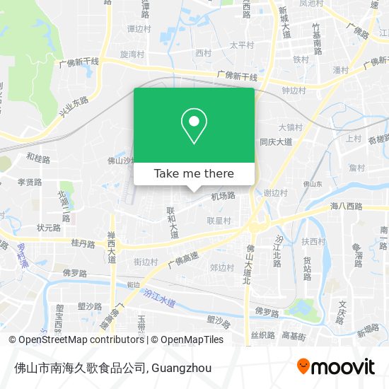 佛山市南海久歌食品公司 map