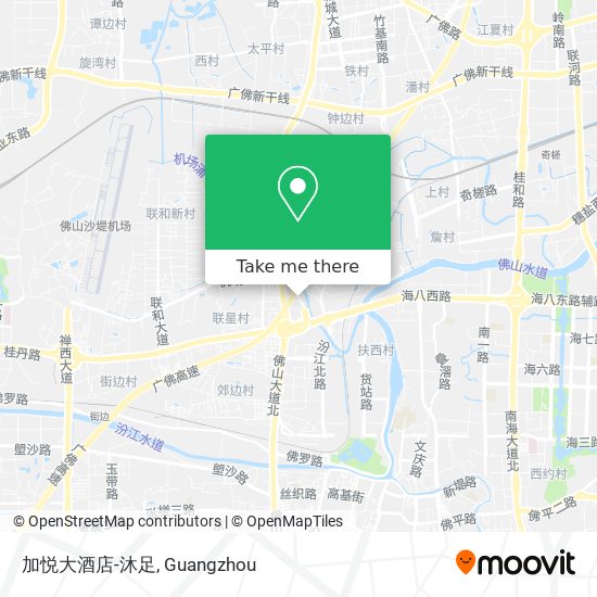 加悦大酒店-沐足 map