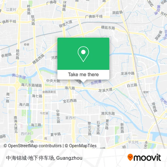 中海锦城-地下停车场 map