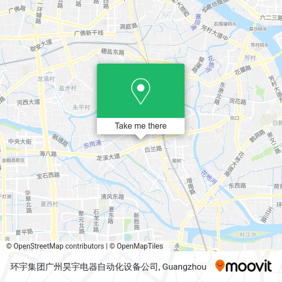 环宇集团广州昊宇电器自动化设备公司 map