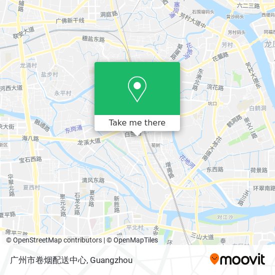 广州市卷烟配送中心 map
