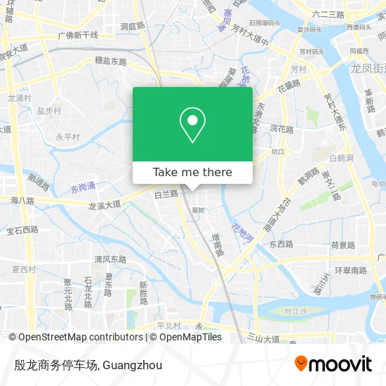 殷龙商务停车场 map