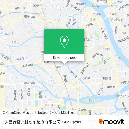 大昌行喜龙机动车检测有限公司 map