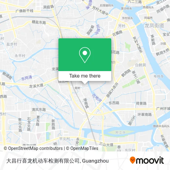 大昌行喜龙机动车检测有限公司 map