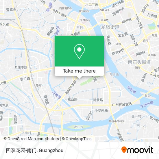四季花园-南门 map