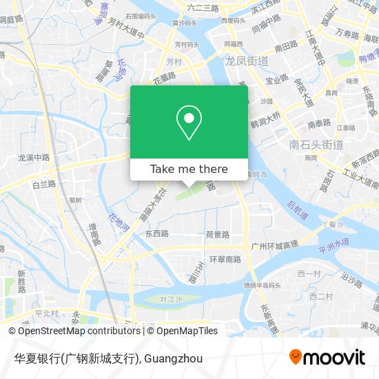 华夏银行(广钢新城支行) map