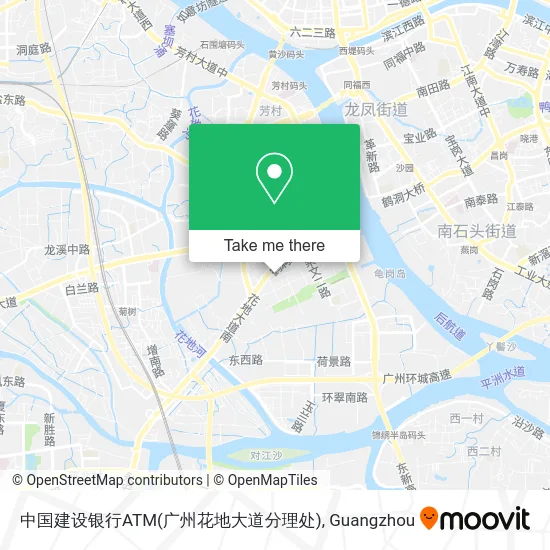 中国建设银行ATM(广州花地大道分理处) map