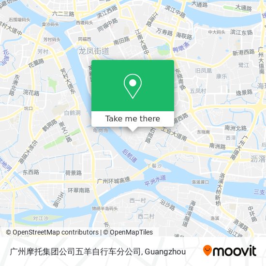 广州摩托集团公司五羊自行车分公司 map