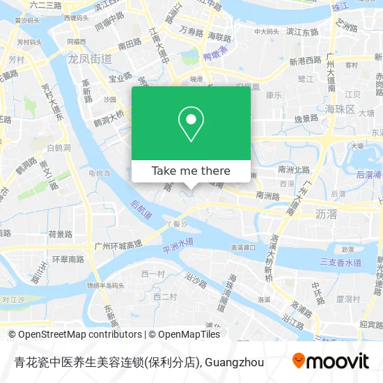 青花瓷中医养生美容连锁(保利分店) map