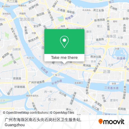 广州市海珠区南石头街石岗社区卫生服务站 map