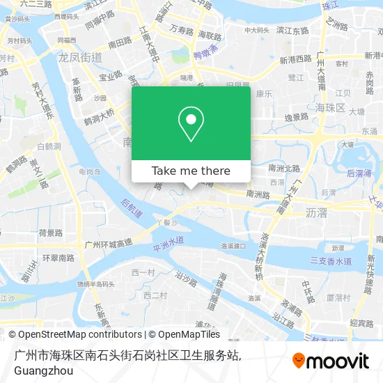 广州市海珠区南石头街石岗社区卫生服务站 map
