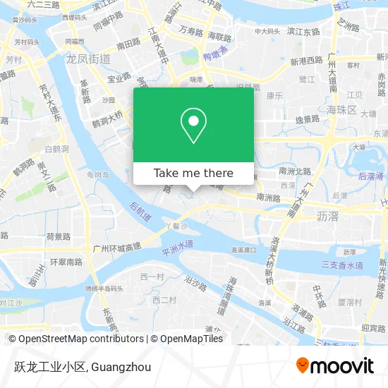 跃龙工业小区 map