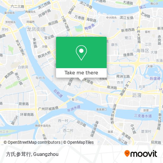方氏参茸行 map