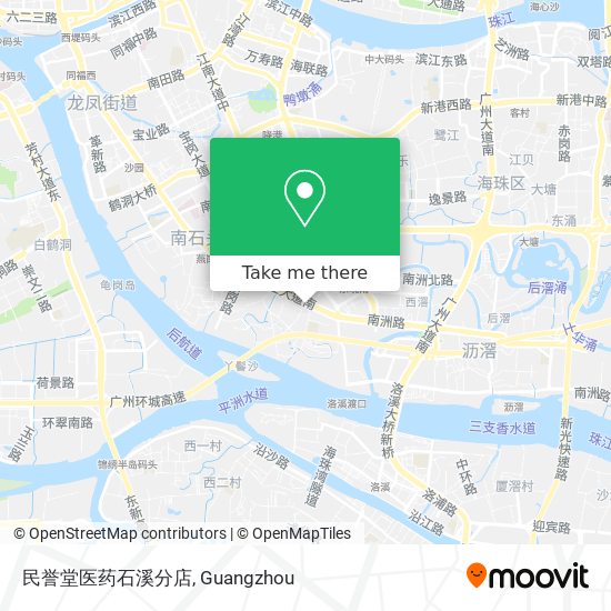 民誉堂医药石溪分店 map