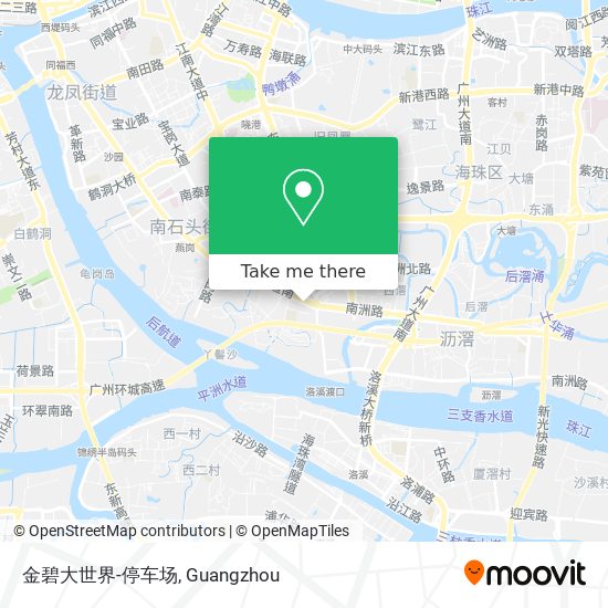 金碧大世界-停车场 map
