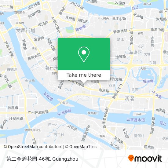 第二金碧花园-46栋 map