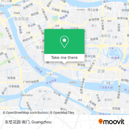 东璧花园-南门 map