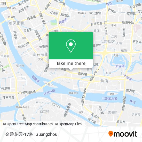 金碧花园-17栋 map