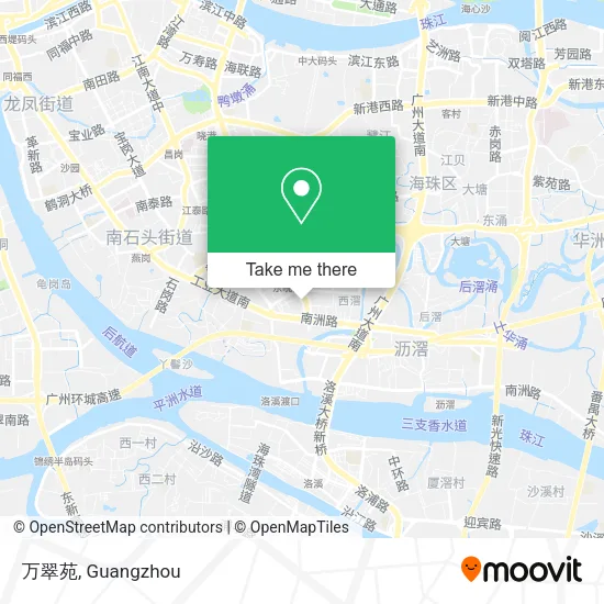 万翠苑 map