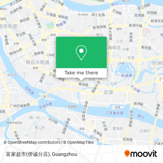 富家超市(侨诚分店) map