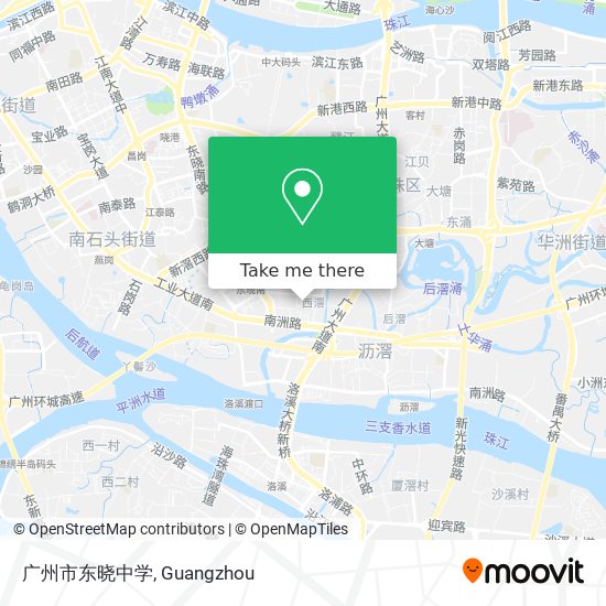 广州市东晓中学 map