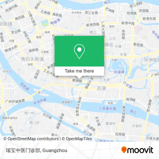 瑞宝中医门诊部 map