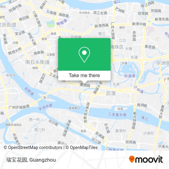 瑞宝花园 map